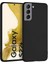 Matte Silicone Samsung Galaxy S22 Plus Kılıf Siyah 1