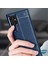 Samsung Galaxy S22 Ultra Kılıf Deri Dokulu Silikon Lacivert 4