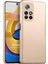 Matte Silicone Xiaomi Poco M4 Pro Kılıf Gold 1