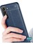 Samsung Galaxy S22 Kılıf Deri Dokulu Silikon Siyah 5