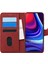 Omix X500 Kılıf Fabric Book Wallet Kırmızı 1