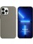 Apple iPhone 13 Pro Max Kılıf Liquid Lansman Silikon Gri 1