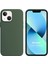 Apple iPhone 13 Mini Kılıf Liquid Lansman Silikon Yeşil 1