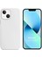 Apple iPhone 13 Kılıf Liquid Lansman Silikon Beyaz 1