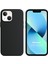 Apple iPhone 13 Mini Kılıf Liquid Lansman Silikon Siyah 1