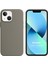Apple iPhone 13 Mini Kılıf Liquid Lansman Silikon Gri 1