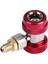 R134A/C Düşük/yüksek Hızlı Bağlantı Klima Bağlayıcı Adaptörü + Aspiratör Valfi Çekirdeği (Kırmızı) 2
