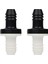 Flyeer 2 Adet 3/8 Inç 10MM Inline Abs Tek Yönlü Su Geri Dönüşsüz Çek Valf Yakıt Gaz Sıvı Hava(Yurt Dışından) 4