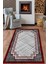 Beyaz Jüt Desenli Halı (Makinada Yıkanabilir Kaymaz Dot Taban) - ES1274 1