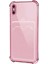 Apple iPhone x Card Slot Shock Kılıf Pembe 2