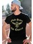Kraliçe Arı Siyah Kısa Kollu Erkek T-Shirt 1