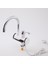 Flyeer Eu Plug Paslanmaz Çelik LED Dijital Ekran Sıcak ve Soğuk Su Mikser Musluk Suyu Isıtıcı Lavabo Lavabo Bataryası Outlet Mikser Eu Plug (Gümüş) 4