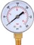 Basınç Göstergesi 1/8 Bspt Alt Bağlantı Hava Basıncı Su / Yağ Kompresör Için 50MM Arama Göstergesi Gaz 1