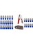 Takım Koaksiyel Kablo Sıkma Kiti Aracı Için Rg6 RG59 ve 20 Paket Rg6 F Tipi Konnektör Koaksiyel Koaksiyel Sıkıştırma Uydurma (Mavi) 1