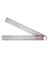 0-200/300/500MM Paslanmaz Çelik Dijital Metre Açı Inklinometre Açı Dijital Cetvel Elektron Gonyometre Iletki Açı Bulucu Ölçme Aleti - 0-200MM 1