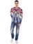 CL484 Renkli Desenli Baskılı Sweatshirt 4