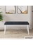 Concept Are Serisi 80 x 132 cm Açılabilir Benchli Mdf Beyaz Mutfak Masa Takımı 4 Sandalye 1 Bench 3
