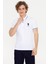 U.S. Polo Assn. Erkek Beyaz T Shirt Basic 50247371-VR013