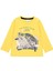 Erkek Çocuk Kaplumbağa Baskılı Uzun Kollu Tişört Sarı 1