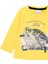 Erkek Çocuk Kaplumbağa Baskılı Uzun Kollu Tişört Sarı 3