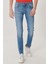 Malone Skinny Fit Normal Bel Denim Esnek Jean Kot Pantolon 1