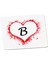 B Harfi Kalp Mouse Pad 1