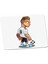 Futbol Beyaz Oyuncu Mouse Pad 1