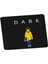 Dark Dizi Netflix Minimal Tasarım Mouse Pad 1