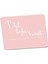Dünyayı Yendim Motive Edici Motto Tasarım Sevgililer Günü Mouse Pad 1