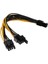 2x Pcı-E 8 Pin Dual 8 Pin / Pcıe 8 Pin-2x (6 + 2pin) Grafik Video Kablosu (Yurt Dışından) 2