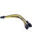 2 Adet 6 Ila 2X8PIN ve 2 Adet 8 Ila 2X8PIN Uzatma Kablosu Splitter Video Kartı (Yurt Dışından) 2