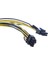 2 Adet 6 Ila 2X8PIN ve 2 Adet 8 Ila 2X8PIN Uzatma Kablosu Splitter Video Kartı (Yurt Dışından) 4