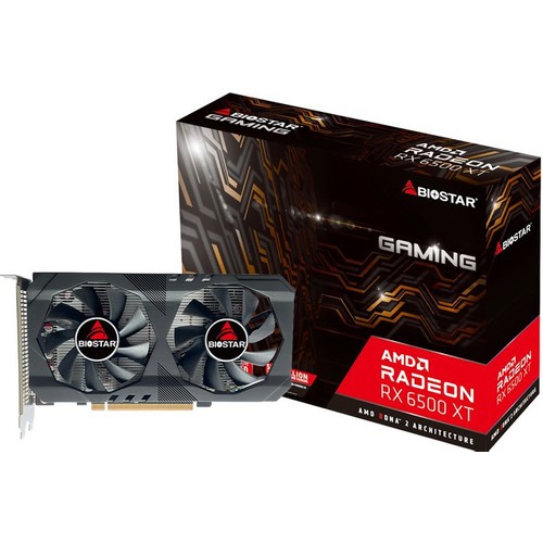 Biostar RX6500XT 4gb 64BIT Gddr6 (VA65X6RA46)