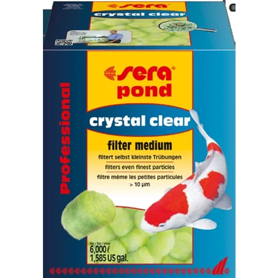 Sera Crystal Clear yüksek performanslı Filtre malzemesi  5 Adet