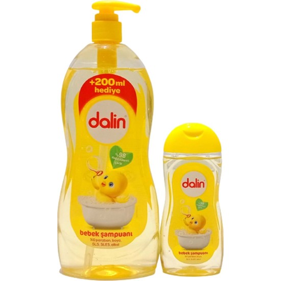 Dalin Bebek Şampuanı Klasik (700+200) 900 ml + Dalin Bebek Fiyatı