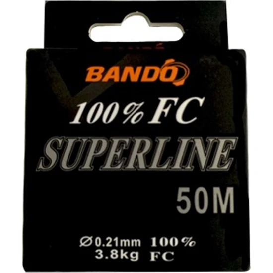 Bando Süperline Leader %100 Fluorocarbon 50M Misina 0.38MM