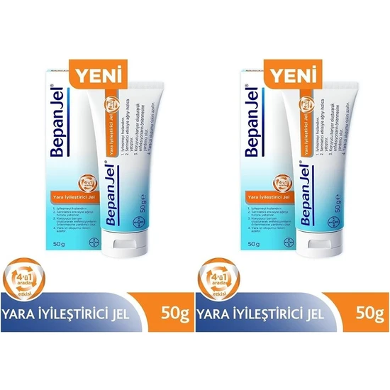 Bepanthol Bepanjel Yara Iyileştirici Jel 50 Gr 2 Adet