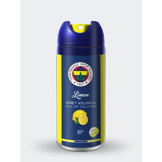 Fenerbahçe Sprey Limon Kolonyası 150