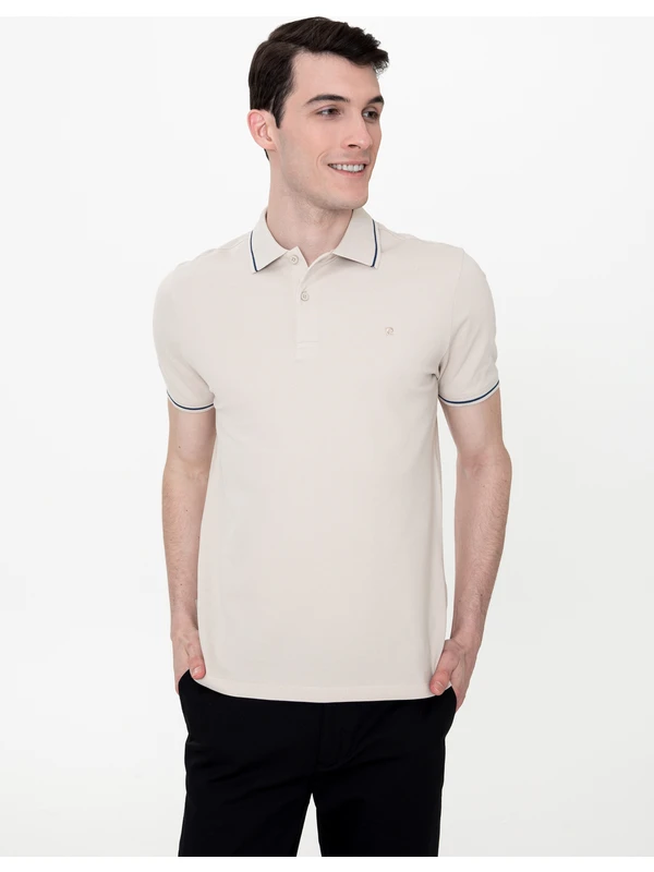 Pierre Cardin Taş Slim Fit Basic T-Shirt 50252448-VR049