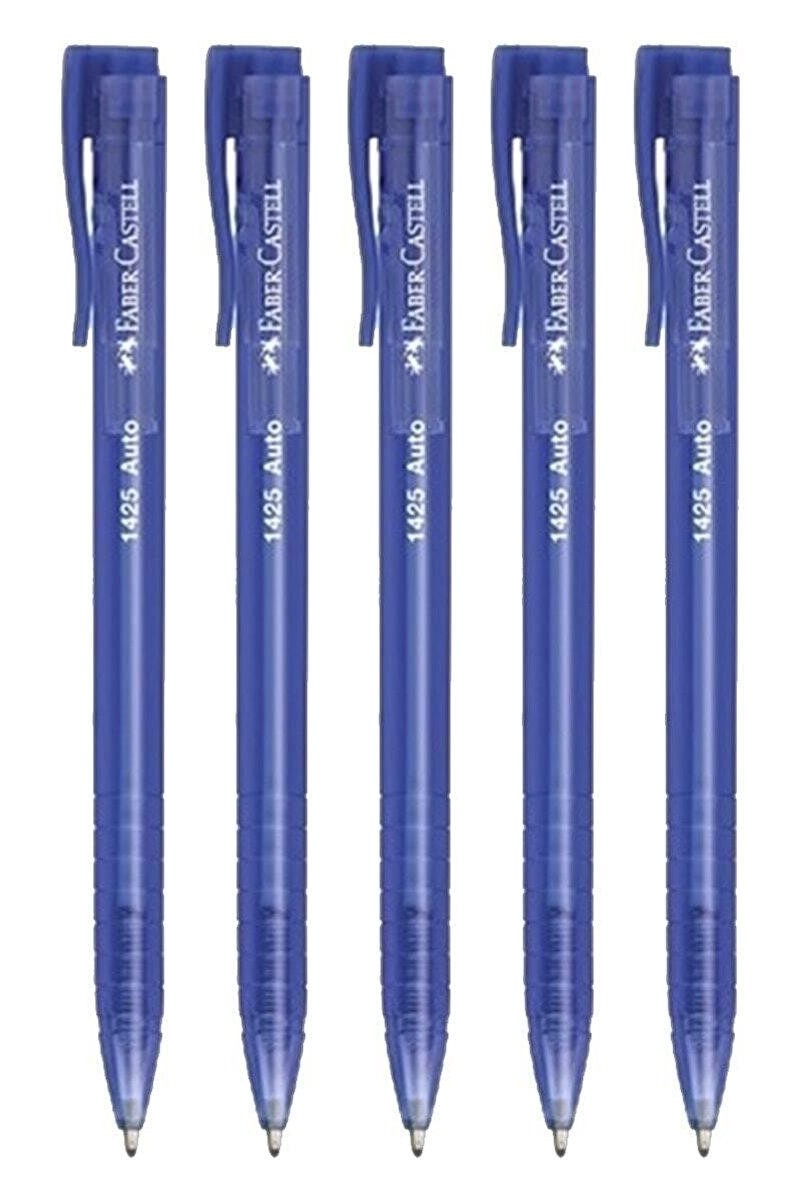 FABER CASTELL 1425 TÜKENMEZ KALEM MAVİ