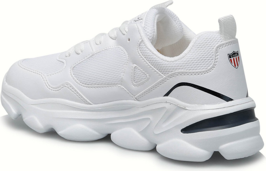 U.S. Polo Assn. Bob Wmn 2fx Beyaz Kadın Sneaker görsel 3