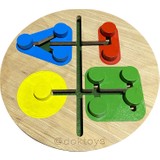 Doktoys Geometrik Renk ve Rakam Eşleme