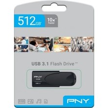 Pny Attaché 4 512GB USB 3.1 Flash Bellek (FD512ATT431KK-EF)