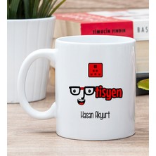 Hediye Dükkanı Kişiye Özel  Optisyen Beyaz Kupa Bardak