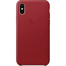 Smart Tech Apple Iphone Xs Max Silikon Lansman Kılıf Kırmızı