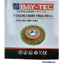 Komodo Bay-Tec Saçaklı Daire Fırça 200MM