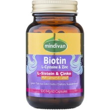 Mindivan Biotin L-Sistein Çinko