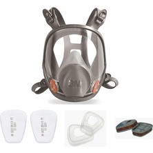 3m 6800 Tam Yüz Maskesi + 3m 6059 Abek Filtre + 3m 5925 P2 Filtre +K501 Kapak