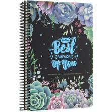 Gıpta Best Notes Sp Sert Kapak Kareli Be The Best Defter 17 x 24 cm 120 Yaprak
