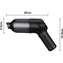 Sanlindou Akülü Elektrikli Süpürge Araba Mini Usb Şarj Cyclone Emme Temizleyicileri Taşınabilir El Ev Masası Kablosuz Elektrikli Süpürge | Elektrikli Süpürge (Yurt Dışından)